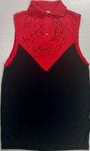 Load image into Gallery viewer, Unframed MAX GAWN, RON BARASSI, JOHN BECKWITH, NOEL McMAHON &amp; DON CORDNER “Premiership Captains” Signed Vintage Melbourne Jumper
