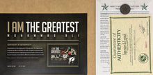 Load image into Gallery viewer, MUHAMMAD ALI aka CASSIUS CLAY Signed Boxing Glove Display

