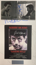Load image into Gallery viewer, RAGING BULL - ROBERT DE NIRO, JOE PESCI &amp; JAKE LA MOTTA Signed Photos Collage Display
