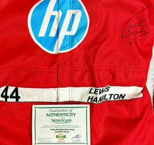 Load image into Gallery viewer, LEWIS HAMILTON Signed Scuderia Ferrari F1 Race Suit1
