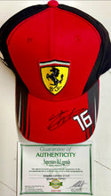 Load image into Gallery viewer, CHARLES LECLERC Signed Scuderia Ferrari F1 Cap1
