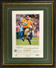 Load image into Gallery viewer, DAVID CAMPESE Signed &quot;Of Goosesteps and Genuis” Print Display
