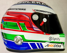 Load image into Gallery viewer, KIMI ANTONELLI “Mercedes F1 Team” Signed F1 Race Helmet1
