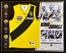 Load image into Gallery viewer, DUSTIN MARTIN “King Of The Jungle” Signed Jumper Display
