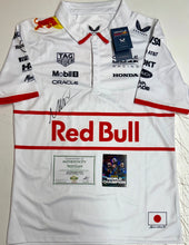 Load image into Gallery viewer, MAX VERSTAPPEN Signed F1 Red Bull Racing Shirt
