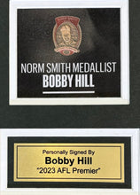 Load image into Gallery viewer, BOBBY HILL “2023 Norm Smith Medallist” Signed Photo Collage Display1
