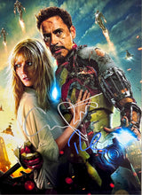 Load image into Gallery viewer, IRON MAN - ROBERT DOWNEY JR &amp; GWYNETH PALTROW Signed Photos Collage Display
