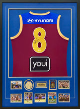 Load image into Gallery viewer, WILL ASHCROFT “Norm Smith Medallist” Signed Jumper &amp; Photo Collage Display
