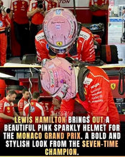 Load image into Gallery viewer, LEWIS HAMILTON Signed Scuderia Ferrari 2026 Monaco GP F1 Helmet
