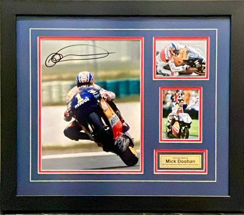 MICK DOOHAN Signed Photo Collage Display2