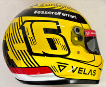 Load image into Gallery viewer, CHARLES LECLERC Signed Scuderia Ferrari 75th Anniversary F1 Race Helmet
