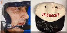Load image into Gallery viewer, PETER BROCK Signed Cap &amp; Print Display
