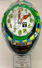 Load image into Gallery viewer, VALENTINO ROSSI Signed MotoGP “Misano Time To Wake Up” Helmet
