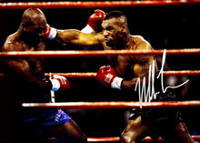 Load image into Gallery viewer, MIKE TYSON &amp; EVANDER HOLYFIELD Signed Photos Collage Display2

