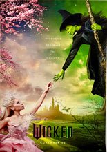 Load image into Gallery viewer, WICKED - ARIANA GRANDE &amp; CYNTHIA ERIVO Signed Soundtrack CD &amp; Poster Display
