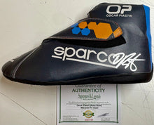 Load image into Gallery viewer, OSCAR PIASTRI Signed McLaren F1 Team Race Boot1

