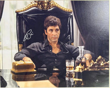 Load image into Gallery viewer, SCARFACE - AL PACINO Signed 16”x20” Photo &amp; Cigar/Mirror Display
