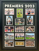 Load image into Gallery viewer, SCOTT PENDLEBURY “2023 Premiers” Signed Photo Collage Display
