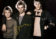 Load image into Gallery viewer, THE POLICE - STING Signed Photo Collage Display
