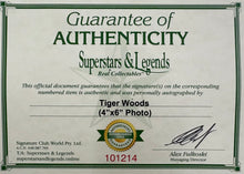 Load image into Gallery viewer, TIGER WOODS Signed Photo Collage Display1
