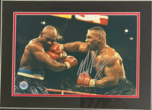 Load image into Gallery viewer, MIKE TYSON Signed 8”x12” Photo Collage Display
