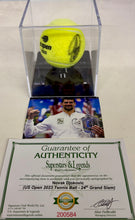 Load image into Gallery viewer, NOVAK DJOKOVIC Signed 2023 US Open Tennis Ball Display

