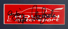 Load image into Gallery viewer, PETER BROCK Signed Sticker &amp; “King Of The Mountain” Print Display1
