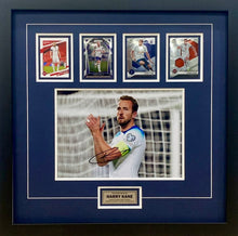 Load image into Gallery viewer, HARRY KANE Signed Photo &amp; Card Collage Display2
