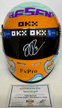 Load image into Gallery viewer, DANIEL RICCIARDO Signed “Honey Badger” F1 Helmet
