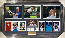 Load image into Gallery viewer, ROGER FEDERER, RAFAEL NADAL &amp; NOVAK DJOKOVIC Signed Photos Collage Display2
