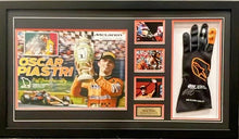 Load image into Gallery viewer, OSCAR PIASTRI Signed F1 Glove &amp; Photo Collage Display
