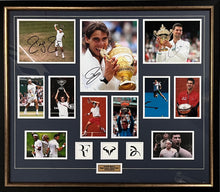 Load image into Gallery viewer, ROGER FEDERER, RAFAEL NADAL &amp; NOVAK DJOKOVIC Signed Photos Display
