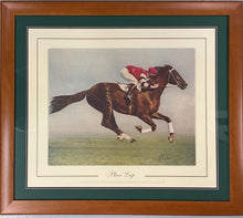 Load image into Gallery viewer, PHAR LAP - Jack Baker Signed Limited Edition Print Display
