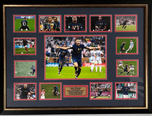 Load image into Gallery viewer, KYLIAN MBAPPE “2018 &amp; 2022 World Cup” Signed Photo Collage Display
