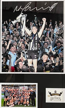 Load image into Gallery viewer, LOU RICHARDS, MURRAY WEIDEMAN, TONY SHAW &amp; NICK MAXWELL Signed Collingwood “Legendary Leaders Premiership Captains” Print Display
