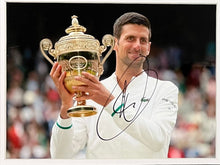 Load image into Gallery viewer, ROGER FEDERER, RAFAEL NADAL &amp; NOVAK DJOKOVIC Signed Photos Display
