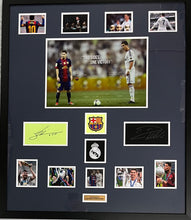 Load image into Gallery viewer, Messi-Ronaldo signed photo
