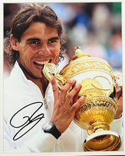 Load image into Gallery viewer, ROGER FEDERER, RAFAEL NADAL &amp; NOVAK DJOKOVIC Signed Photos Display
