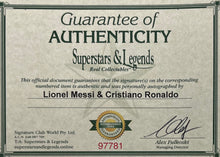 Load image into Gallery viewer, Autographed soccer memorabilia
