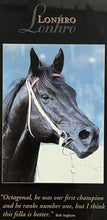 Load image into Gallery viewer, OCTAGONAL &amp; LONHRO - Darren Beadman &amp; John Hawkes Signed “All The Kings’ Horses” Lithograph Display
