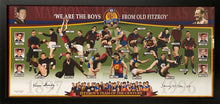 Load image into Gallery viewer, KEVIN MURRAY &amp; GARRY WILSON Signed Fitzroy &quot;Team of the Century&quot; Print Display
