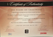 Load image into Gallery viewer, ALEX JESAULENKO Signed &quot;150 Years of Greatness&quot; Print Display
