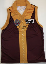 Load image into Gallery viewer, Unframed KEVIN MURRAY &amp; GARRY WILSON Signed &quot;1996 Centenary&quot; Fitzroy Jumper
