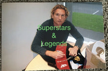 Load image into Gallery viewer, Unframed JAMES HIRD &amp; SIMON MADDEN Signed “Greatest 25 Players 1897-2002” Essendon Jumper
