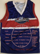 Load image into Gallery viewer, Unframed DOUG HAWKINS Signed &quot;Team of the Century&quot; Bulldogs Jumper
