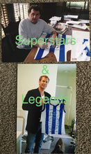 Load image into Gallery viewer, Unframed WAYNE CAREY &amp; DENIS PAGAN Signed &quot;1999 Premiers&quot; North Melbourne Jumper
