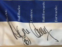 Load image into Gallery viewer, Unframed WAYNE CAREY &amp; DENIS PAGAN Signed &quot;1999 Premiers&quot; North Melbourne Jumper
