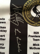 Load image into Gallery viewer, Buckley, Shaw, Richards signed Collingwood AFL jumper
