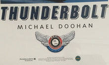 Load image into Gallery viewer, MICK DOOHAN Signed &quot;Thunderbolt&quot; Print Display
