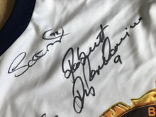 Load image into Gallery viewer, Unframed GOLDSMITH SKILTON MURRAY MOSS QUINLAN DIPIERDOMENICO WILLIAMS LIBERATORE WYND WANGANEEN HARVEY GOODES SWAN Signed &quot;Brownlow Medallists&quot; Jumper
